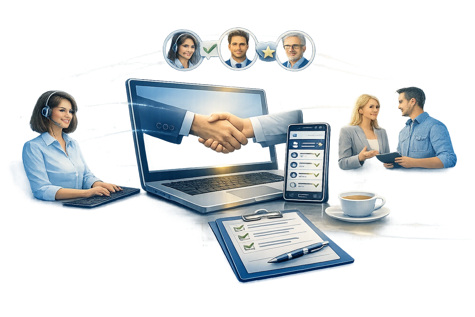 Customer-base management: interaction, support, feedback and relationship growth