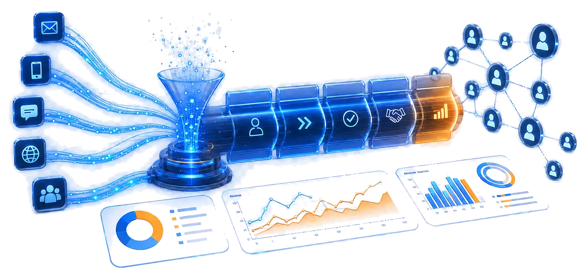 CRM, воронка и данные продаж